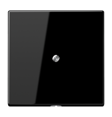 Вывод для кабеля, с зажимом для фиксации кабеля, фиксация винтом; дюропласт; черный; LS990  LS990ASW  Jung