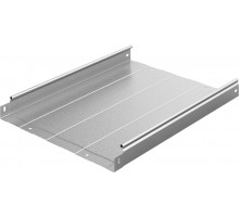 Металлический лоток неперфорированный 400х50х3000, толщ. 1,0 мм, гор. цинк, 313450  ЛНМЗТ-400х50х3000-1,0-ГЦ   Ostec