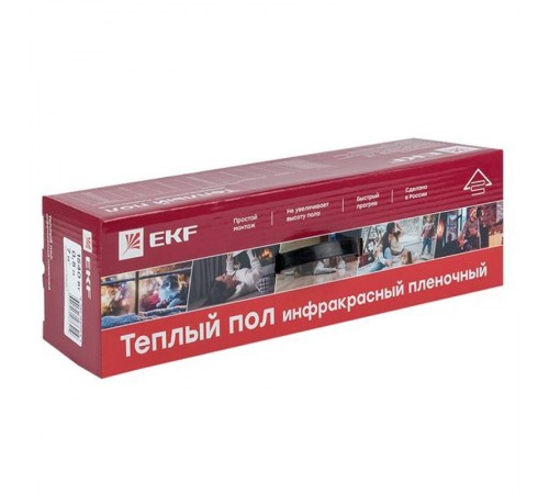 Инфракрасный пленочный теплый пол 1540Вт 7м2 ширина 0,5 метра  Ik-220-1540/0,5-7  EKF