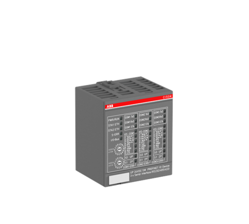 Модуль интерфейсный, 3xRS232/RS485, CI504-PNIO  1SAP221300R0001  ABB