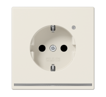 SCHUKO-розетка с LED подсветкой LS1520-OLNW Jung