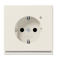 SCHUKO-розетка с LED подсветкой LS1520-OLNW Jung
