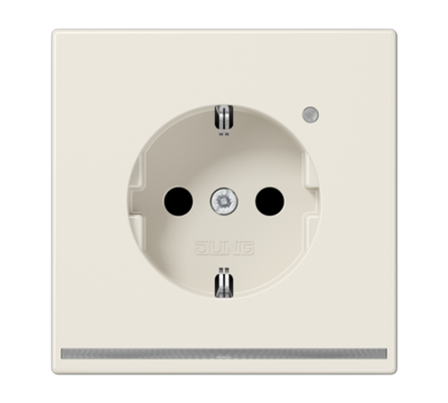 SCHUKO-розетка с LED подсветкой LS1520-OLNW Jung