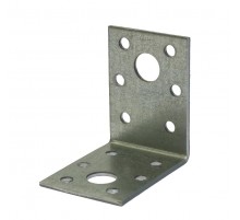 Уголок крепежный 70х70х55х2, оцинкованный - накл.  124406  Tech-KREP