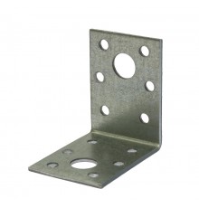 Уголок крепежный 70х70х55х2, оцинкованный - накл.  124406  Tech-KREP