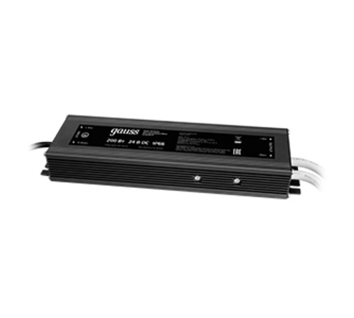 Блок питания 200W 24V IP66 1/15  202022400  Gauss
