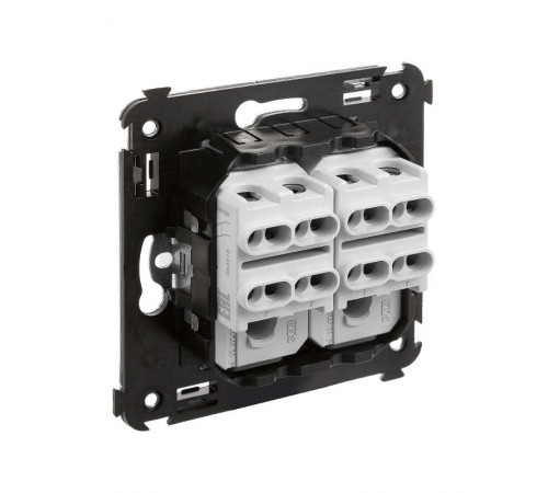 Инвертор двухклавишный в стену, "Avanti", "Белое облако"  4400124  DKC