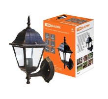 Светильник садово-парковый ЛБУ 4060-11 60Вт ЛН/КЛЛ/LED E27 IP33 четырехгранник, вверх  SQ0330-0031  TDM