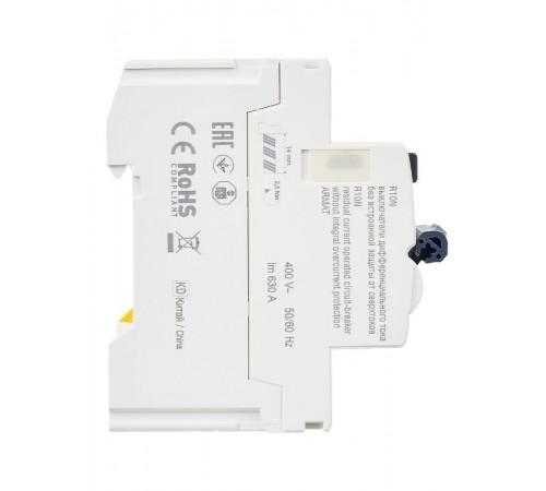 Выключатель дифференциальный (УЗО) R10N 4P 63А 100мА тип AC ARMAT  AR-R10N-4-063C100  IEK