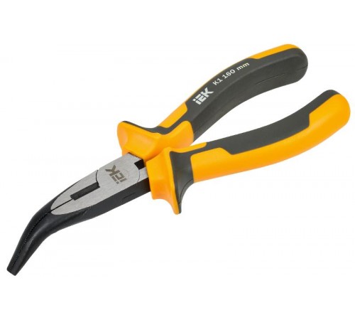 Тонкогубцы изогнутые 160мм K1 ARMA2L 3  A2L3-BN10-K1-160  IEK