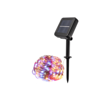 Светильник садовый на солнечной батарее SLR-G03-200M нить, мультицвет. 200 LED  .5036406  ФАZА