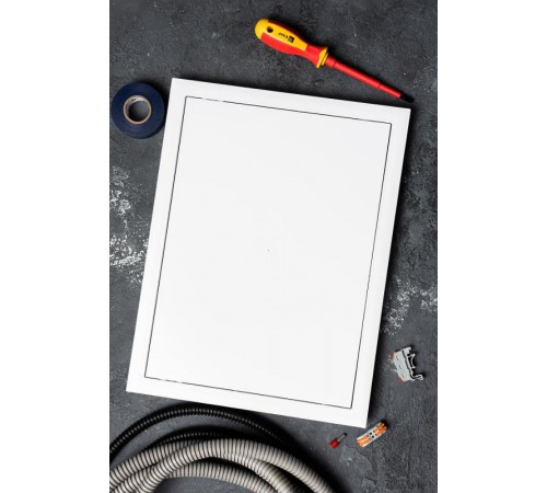 Люк ревизионный пластик 300х400 EKF Basic    lp-300x400   EKF 