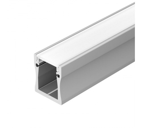 Профиль с экраном ALU-WIDE-H28-2000 ANOD+FROST  014858  Arlight