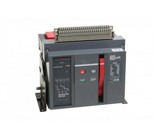 Воздушный авт. выкл. стационарный 3P 3200А 80кА р  21738DEK  DEKraft