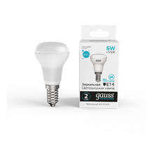 Лампа светодиодная Elementary R50 6W 450lm 4100K Е14 LED 1/10/50  63126  Gauss