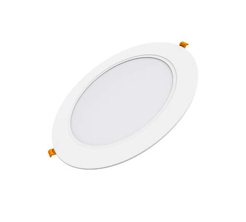 Светильник  Basic Downlight круг 24W 2100m 4000K 170-260V IP20 225*26 белый LED 1/40  9030520224  Gauss