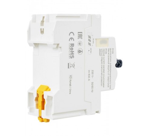 Выключатель дифференциальный (УЗО) R10N 2P 63А 100мА тип AC ARMAT  AR-R10N-2-063C100  IEK