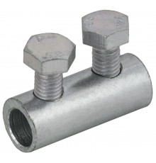 Заж. соед. прямой пр.-пр. 6-8мм оц. сталь  ZCC86-11-1-68  IEK