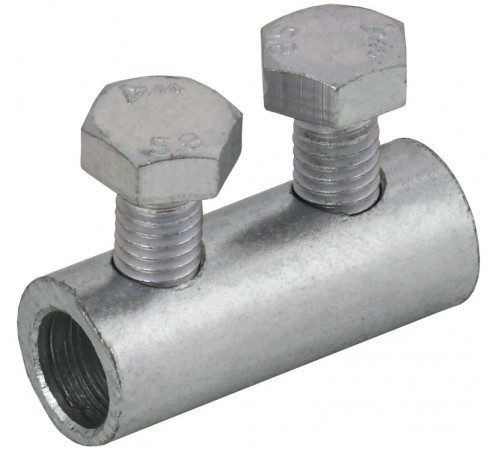 Заж. соед. прямой пр.-пр. 6-8мм оц. сталь  ZCC86-11-1-68  IEK