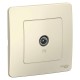 Blanca Молочный С/У Розетка TV  BLNTS000012  SE
