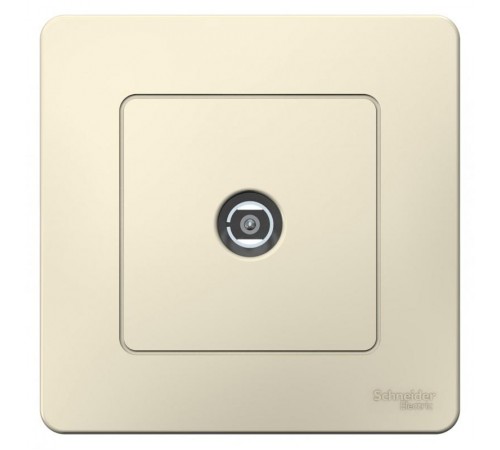 Blanca Молочный С/У Розетка TV  BLNTS000012  SE