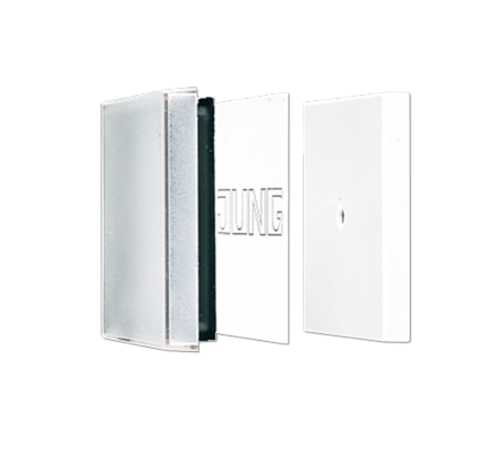 Прозрачная клавиша для любых надписей  LS990NAGL  Jung