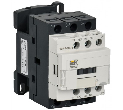 ARMAT Контактор КМИ-А-10612 LC1D 6А 400В/АС3 1НО/1НЗ   AR-ACC-11-006-400-11  IEK