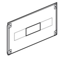 Металлическая лицевая панель XL3 800/4000 - для DPX-IS 630 - высота 300 мм - 24 модуля  020807  Legrand