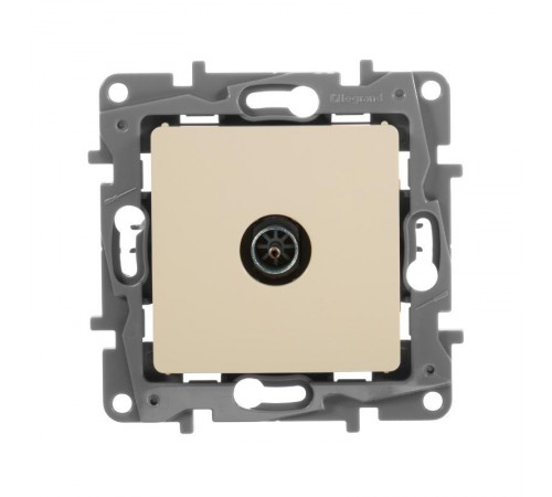 Etika Слоновая кость Розетка TV Звезда  672351  Legrand