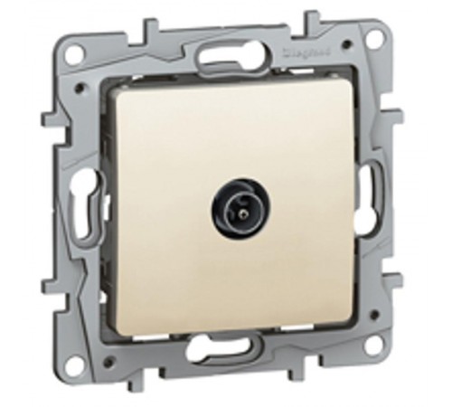 Etika Слоновая кость Розетка TV Звезда  672351  Legrand