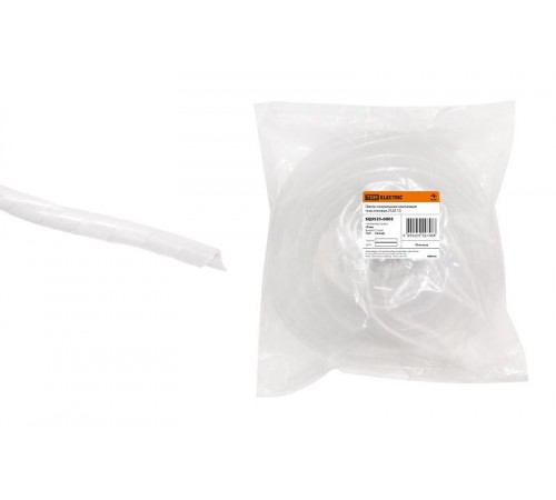 Лента спиральная монтажная пластиковая ЛСМ-15 (10 м/упак)   SQ0525-0005  TDM