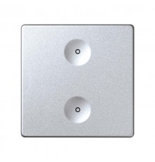 Сенсорный 2-кл выключатель без маркировки, алюминий  8000621-093  Simon