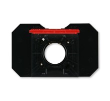 ABB Levit Красный / дымчатый чёрный Розетка для централизованных систем пылеудаления Оранжевый / дымчатый чёрный  5530H-C67107 65  2CHH506717C4065 