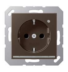 SCHUKO-розетка с LED подсветкой A1520-OMOLNW Jung