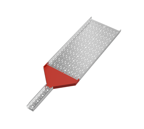 Переходник центральный 50х100-500 мм "ПЛЮС" HD  PDplus50-100-500-C HD   КМ-профиль