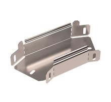 Угол горизонтальный 45 градусов Стандарт INOX (AISI 409) 100х50  PR16.3464  Промрукав