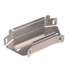 Угол горизонтальный 45 градусов Стандарт INOX (AISI 409) 100х50  PR16.3464  Промрукав