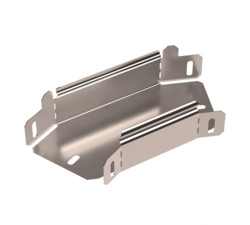 Угол горизонтальный 45 градусов Стандарт INOX (AISI 409) 100х50  PR16.3464  Промрукав