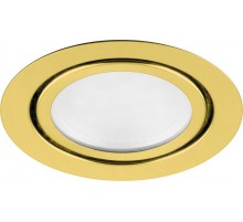 Светильник светодиодный мебельный встраиваемый LN7  3W 4000K золотистый  28864  Feron