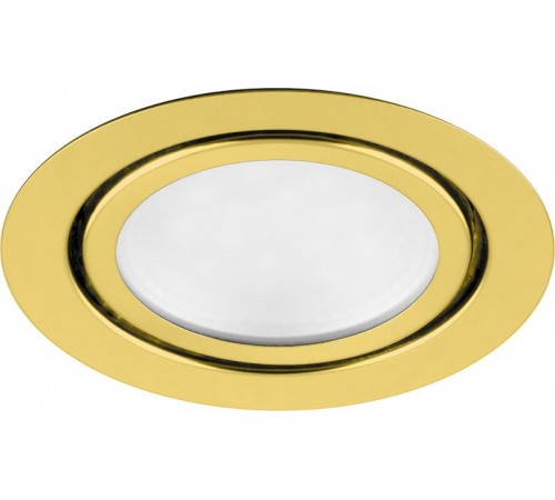 Светильник светодиодный мебельный встраиваемый LN7  3W 4000K золотистый  28864  Feron