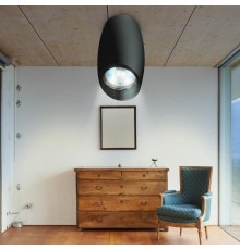 Светильник настенно-потолочный спот OL20 BK MR16/GU10, черный  Б0054389  ЭРА