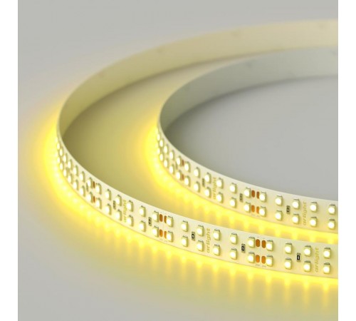Лента светодиодная RT 2-5000 24V Yellow 2x2 (3528, 1200 LED, LUX)  008774  Arlight