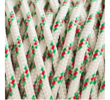 Шнур плетеный ПП 10 мм с серд., 24-пряд. высокопр., цветной, 200 м  140311  Tech-KREP