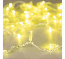 Светодиодная гирлянда ARD-STRING-CLASSIC-10000-CLEAR-100LED-STD Gold (230V, 7W) (Ardecoled, IP65)  025813  Arlight