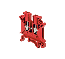 Клемма винтовая проходная, 2.5 мм2, красная MTU-2.5RD  54695  ОВЕН