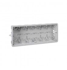 Simon Connect Монтажная коробка на 6 S-модулей Сима Классик, скрытый монтаж глубина 60мм  SM660  Simon