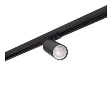 Светильник трековый DK6202-BK IP20, 50Вт, GU10, черный, алюминий  DK6202-BK  DENKIRS