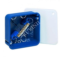 Коробка распределительная с/у 100х100х45мм Тусо  10161УП  Рувинил