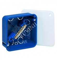 Коробка распределительная с/у 100х100х45мм Тусо  10161УП  Рувинил