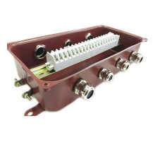 Коробка распределительная соединительная КС-20 IP65 УХЛ1,5 латунный ввод  zeta30346  ГОФРОМАТИК